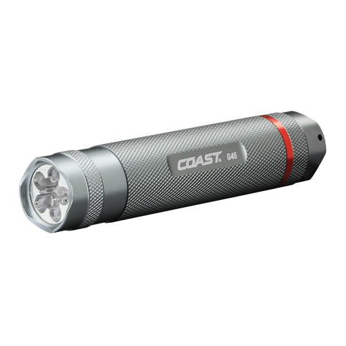 G45 Flashlight, LED, 385 Lumens, AAA Batteries Distribution Industrielle GC