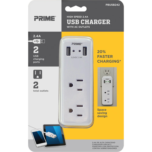Prime&reg; USB Charger Distribution Industrielle GC