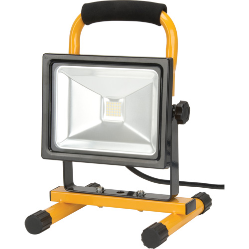 Projecteur portatif, DEL, 20 W, 2500 lumens, Boîtier en Aluminium Distribution Industrielle GC