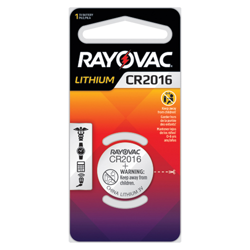 Pile bouton au lithium CR2016, 3 V Distribution Industrielle GC