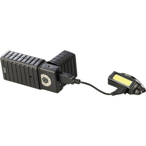 Bandit USB Headlamp, LED, 180 Lumens, 2 Hrs. Run Time, Rechargeable Batteries Distribution Industrielle GC