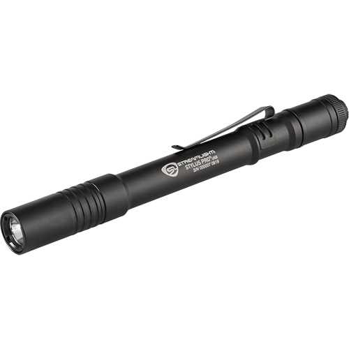 Lampe de poche stylo USB Stylus Pro, DEL, 350 lumens, Corps en Aluminium, piles Rechargeable, Compris Distribution Industrielle GC
