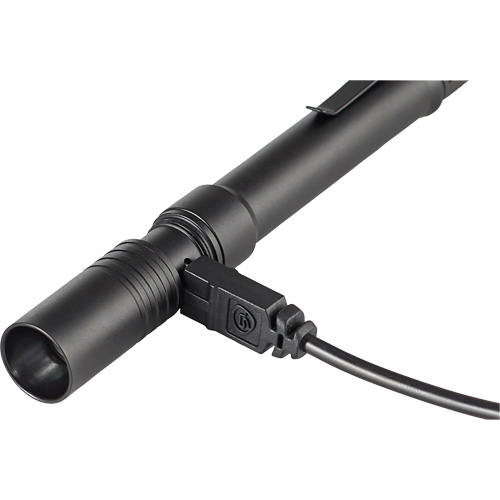 Lampe de poche stylo USB Stylus Pro, DEL, 350 lumens, Corps en Aluminium, piles Rechargeable, Compris Distribution Industrielle GC