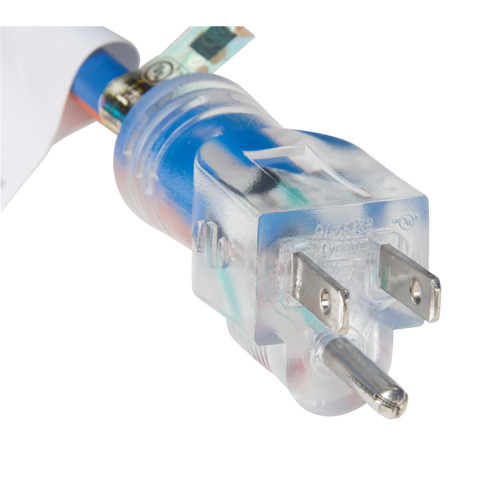 Cordon rallonge en caoutchouc TPE avec indicateur lumineux, Toutes saisons, SJEOW, AWG 14/3, 15 A, 3 prise(s), 25' Distribution Industrielle GC