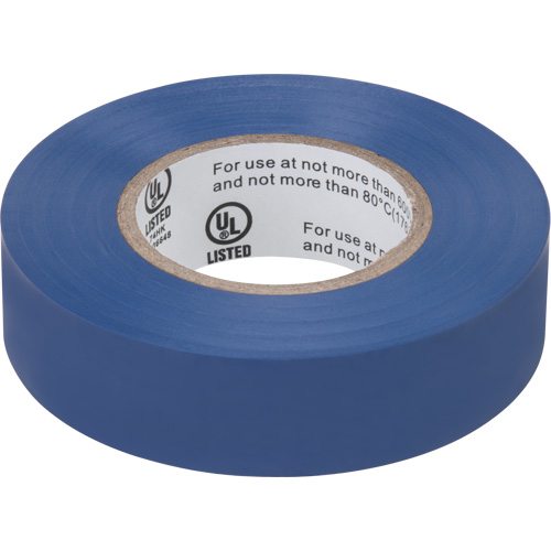 Ruban isolant, 19 mm (3/4") x 18 m (60'), Bleu, 7 mils Distribution Industrielle GC