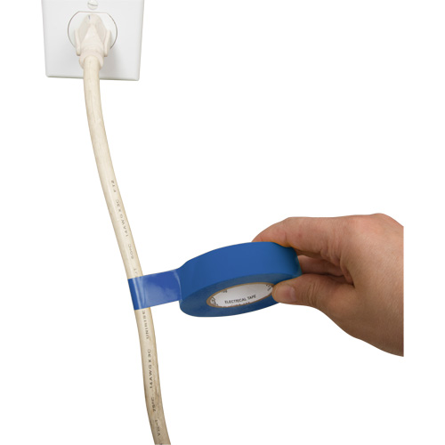 Ruban isolant, 19 mm (3/4") x 18 m (60'), Bleu, 7 mils Distribution Industrielle GC
