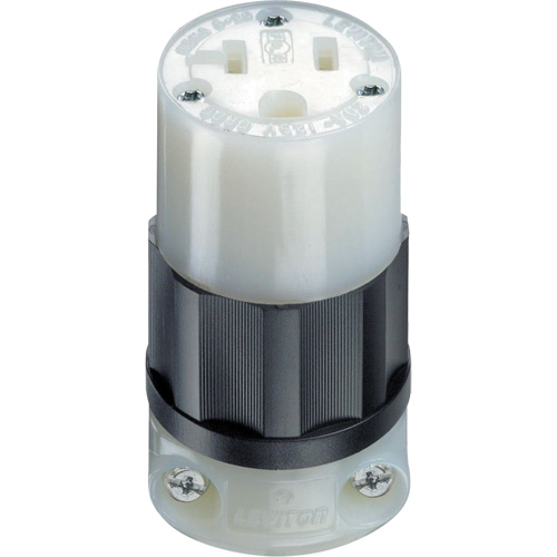 Connecteur verrouillable de calibre industriel, 5-20R, Nylon Distribution Industrielle GC
