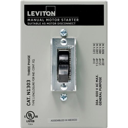 Manual Motor Controller Distribution Industrielle GC