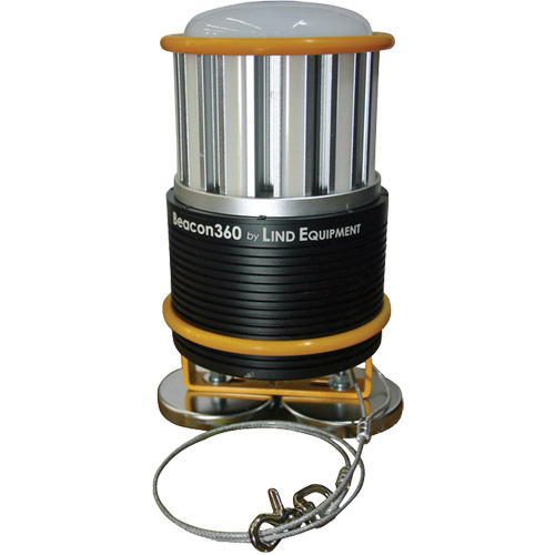 Beacon360 GO Portable Work Light with Magnet Mount, LED, 45 W, 6000 Lumens, Aluminum Housing Distribution Industrielle GC