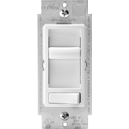 Commutateur DEL &agrave; intensit&eacute; variable Decora SureSlide Distribution Industrielle GC