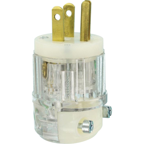 Prise de rallonge de qualit&eacute; hospitali&egrave;re, Nylon, 15 A, 125 V Distribution Industrielle GC