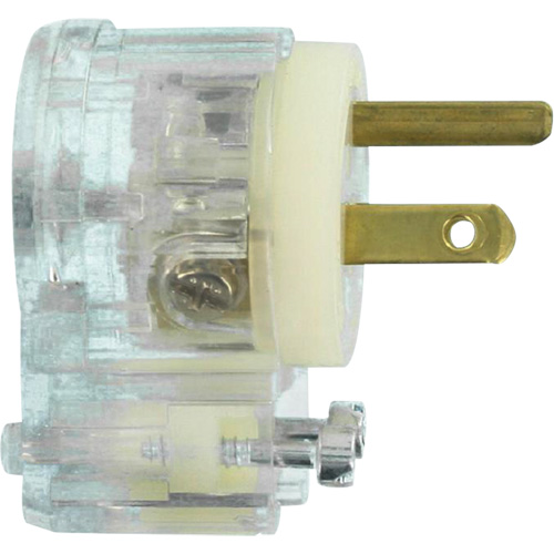 Prise de rallonge &agrave; angle de qualit&eacute; hospitali&egrave;re, Nylon, 15 A, 125 V Distribution Industrielle GC