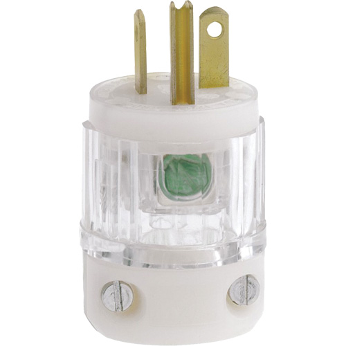 Prise de rallonge de qualit&eacute; hospitali&egrave;re, Nylon, 20 A, 125 V Distribution Industrielle GC