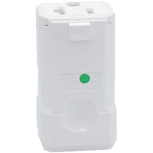 Hospital Grade Plug Connector, 5-20R, Nylon Distribution Industrielle GC