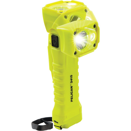 Right Angle Flashlight, LED, 336 Lumens, AA Batteries Distribution Industrielle GC