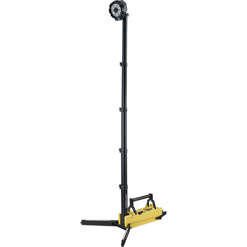 Lampe de sc&egrave;ne d&eacute;ployable portative, DEL, 5300 lumens, Boîtier en Plastique Distribution Industrielle GC