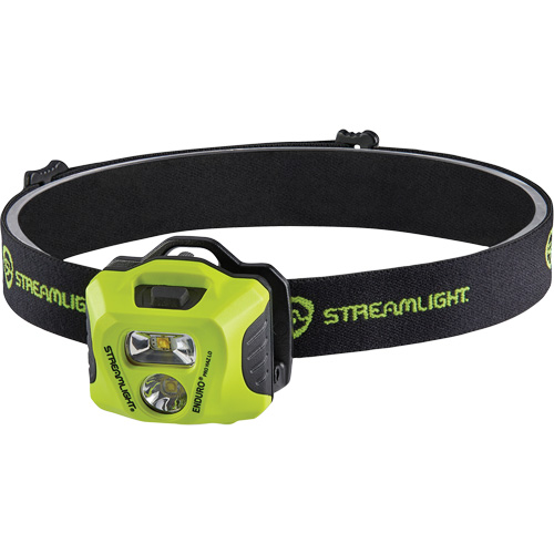 Enduro&reg; Pro HAZ-LO&reg; Intrinsically Safe Headlamp, LED, 235 Lumens, 5 Hrs. Run Time, AAA Batteries Distribution Industrielle GC