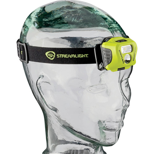 Enduro&reg; Pro HAZ-LO&reg; Intrinsically Safe Headlamp, LED, 235 Lumens, 5 Hrs. Run Time, AAA Batteries Distribution Industrielle GC