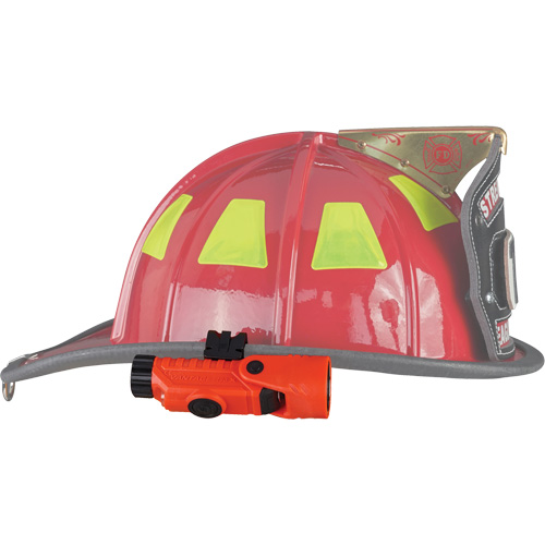 Vantage&reg; 180 X Multi-Fuel Helmet/Right Angle Flashlight, LED, Rechargeable/CR123A Batteries, Nylon Polymer Distribution Industrielle GC