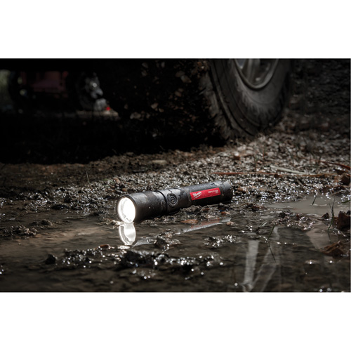 1100L Twist Focus Flashlight, LED, 1100 Lumens, Rechargeable Batteries Distribution Industrielle GC