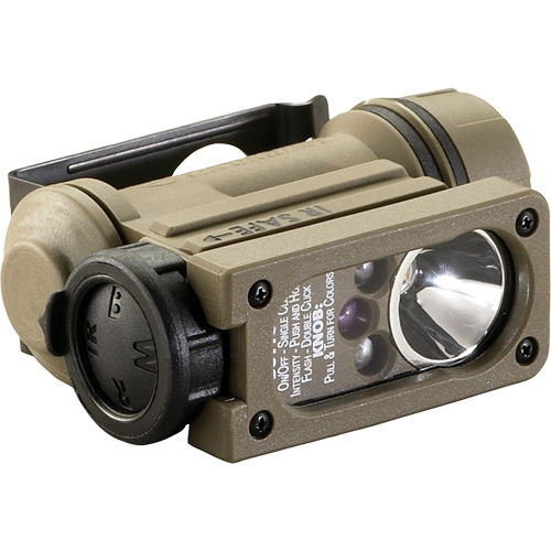 Lampe main libres Sidewinder Compact II, DEL, 55 lumens, 6 hres de fonctionnement, piles AA Distribution Industrielle GC