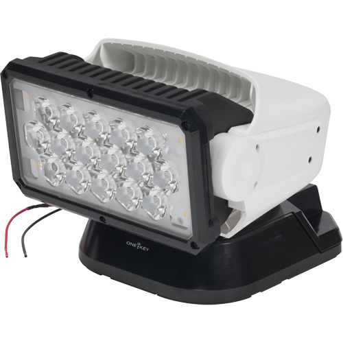 Utility Remote Control Search Light, LED, 4250 Lumens Distribution Industrielle GC