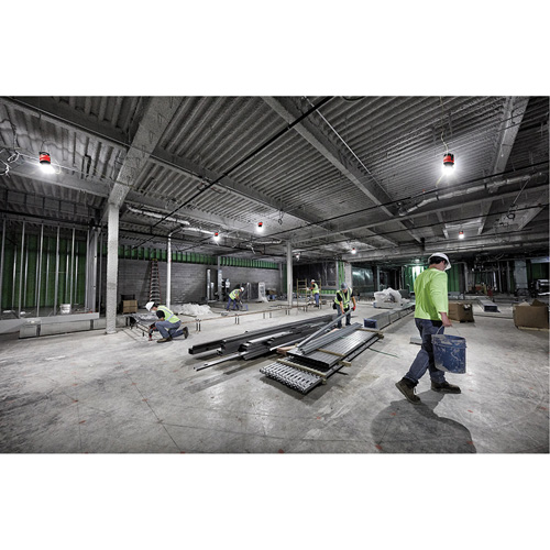 Lampe de chantier temporaire RADIUS, DEL, 130 W, 15000 lumens Distribution Industrielle GC