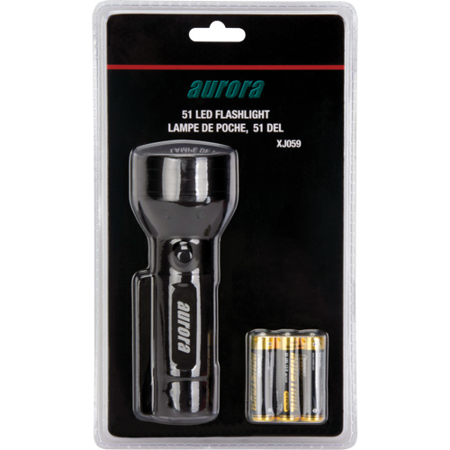 Lampe de poche AFL300, DEL, 180 lumens, Piles AA Distribution Industrielle GC
