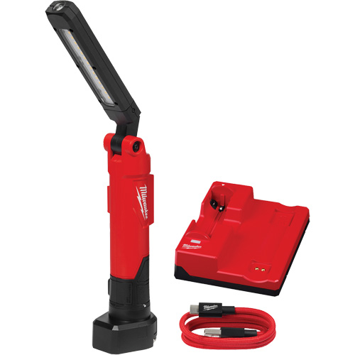 Cl&eacute; USB Redlithium avec aimant et socle de charge, Crochet/Magn&eacute;tique, Rechargeable, 550 lumens Distribution Industrielle GC