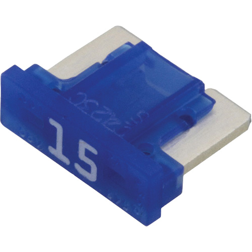 Fusible &agrave; lames pour automobiles LP de la s&eacute;rie MINI, Cartouche, 15 A, 58 V Distribution Industrielle GC