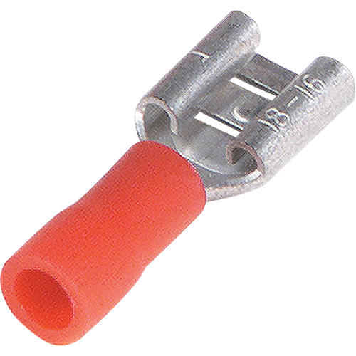 D&eacute;connecteurs rapides femelles en nylon de calibre 22 - 16 Distribution Industrielle GC