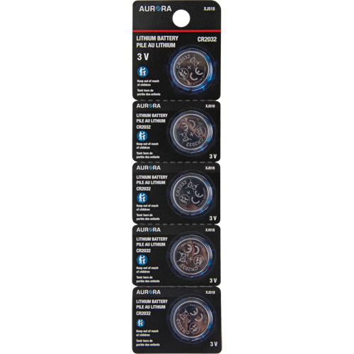 Piles au lithium CR2032, 3 V Distribution Industrielle GC