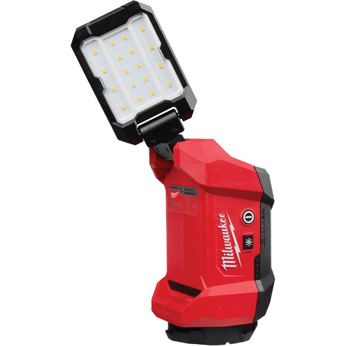 Projecteur multidirectionnel M12 ROVER compatible avec le syst&egrave;me PACKOUT, DEL, 1200 lumens, Piles Rechargeable Distribution Industrielle GC