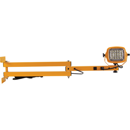 Lampe de quai, Bras 40", 50 W, Ampoule DEL, M&eacute;tal Distribution Industrielle GC