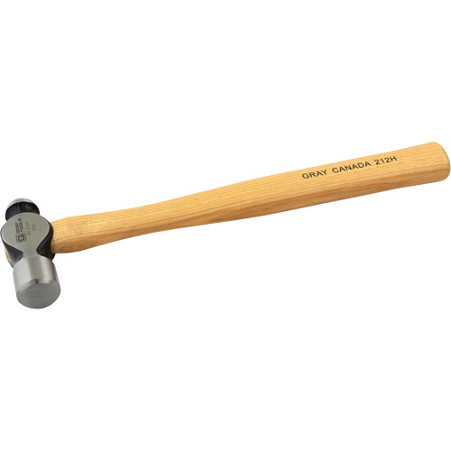 Marteau &agrave; panne sph&eacute;rique, Poids de la t&ecirc;te 12 oz, Face Ordinaire, Prise Bois Distribution Industrielle GC