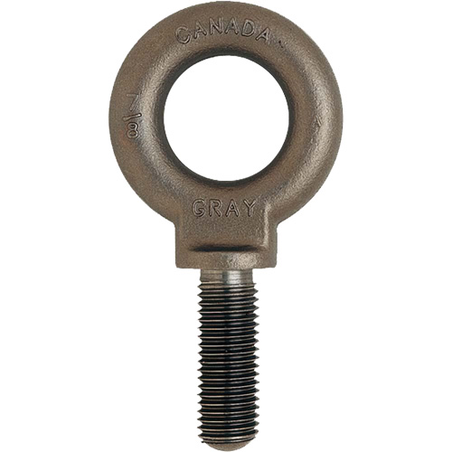 Boulon &agrave; œil, 1-11/16" dia, 2-1/4" lo, Fini naturel sans enduit, 10600 lb (5,3 tonnes) capacit&eacute; Distribution Industrielle GC