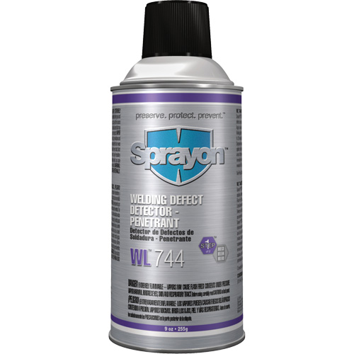 P&eacute;n&eacute;trant pour la d&eacute;tection des d&eacute;fauts de soudure WL744, Canette a&eacute;rosol Distribution Industrielle GC