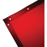 Rideau pour soudure, 96" x 72", Orange Distribution Industrielle GC