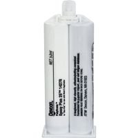 Colle &eacute;poxyde Plus 25, Deux composants, Cartouche double, 50 ml, Gris Distribution Industrielle GC
