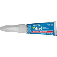 454 Prism&reg; Instant Adhesive Gel, Clear, Tube, 3 g Distribution Industrielle GC