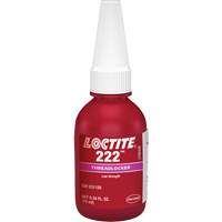 Compos&eacute; de blocage 222 petite vis, Mauve, Basse, 10 ml, Bouteille Distribution Industrielle GC