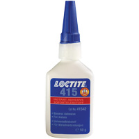 415 Super Bonder&reg; Adhesive, Clear, Bottle, 1 oz. Distribution Industrielle GC