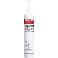 Superflex RTV Silicone Adhesive Sealant, Cartridge, White Distribution Industrielle GC
