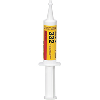 Adh&eacute;sif structurel 332 pour environnements s&eacute;v&egrave;res, 623 g, Seringue, Ambr&eacute;e Distribution Industrielle GC