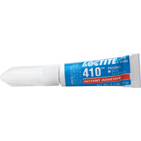Adh&eacute;sif instantan&eacute; 410, Noir, Tube, 3 g Distribution Industrielle GC