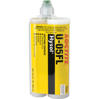 Adh&eacute;sif ur&eacute;thane Hysol U-05FL, Deux composants, Cartouche double, 622 g, Blanc cass&eacute; Distribution Industrielle GC