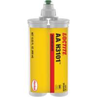 Adh&eacute;sif structural AA H3101, Deux composants, Cartouche double, 400 ml, Blanc Distribution Industrielle GC