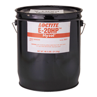 Adh&eacute;sifs structuraux &agrave; s&eacute;chage rapide E-20P, 5 gal., Seau, Deux composants, Blanc Distribution Industrielle GC
