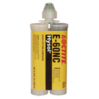 Adh&eacute;sifs structuraux non corrosifs pour les composants &eacute;lectriques E-60NC, 200 ml, Cartouche double, Deux composants, Noir Distribution Industrielle GC