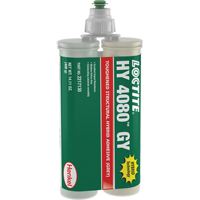 HY 4080 GY Structural Repair Hybrid Adhesive, Two-Part, Dual Cartridge, 400 g, Grey Distribution Industrielle GC